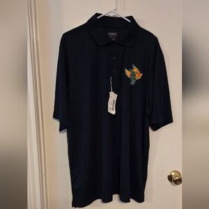 #1732 Core365 men's polo shirt color navy blue 2XL